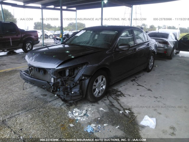 1HGCP2F41AA107554 - 2010 HONDA ACCORD LXP GRAY photo 2