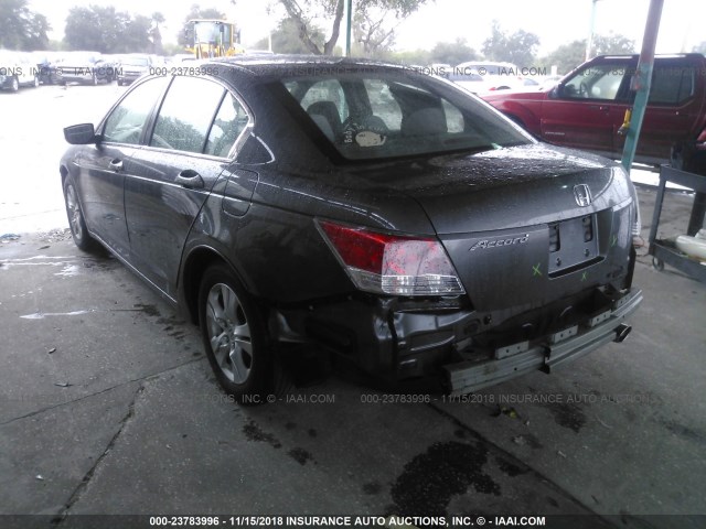 1HGCP2F41AA107554 - 2010 HONDA ACCORD LXP GRAY photo 3