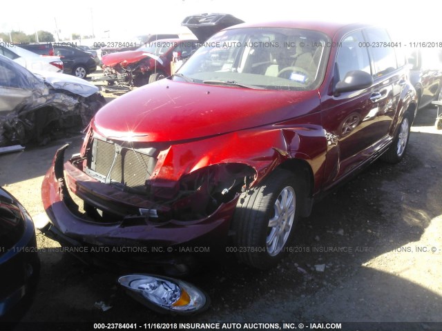 3A8FY58949T607532 - 2009 CHRYSLER PT CRUISER TOURING RED photo 2