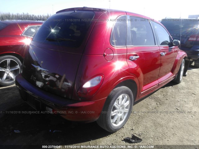 3A8FY58949T607532 - 2009 CHRYSLER PT CRUISER TOURING RED photo 4