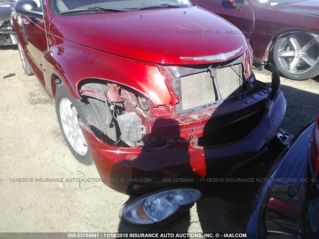 3A8FY58949T607532 - 2009 CHRYSLER PT CRUISER TOURING RED photo 6