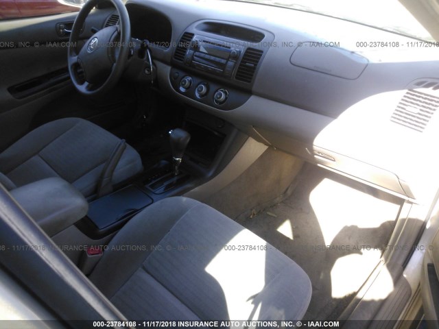 4T1BE32K16U738610 - 2006 TOYOTA CAMRY LE/XLE/SE BEIGE photo 5