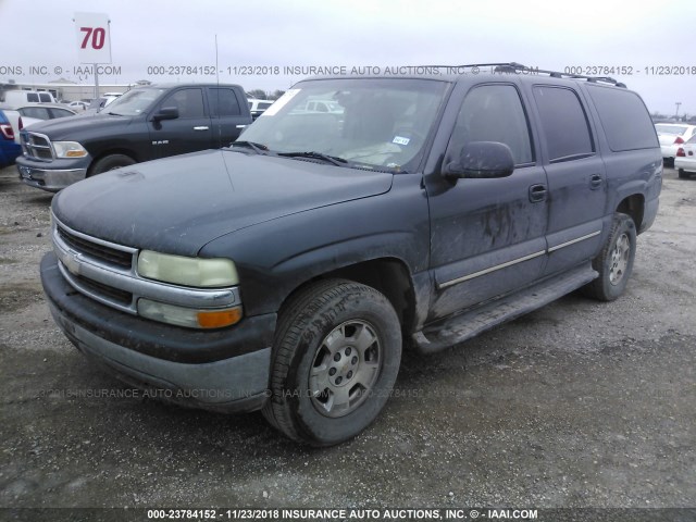 3GNEC16Z63G226737 - 2003 CHEVROLET SUBURBAN C1500 GRAY photo 2