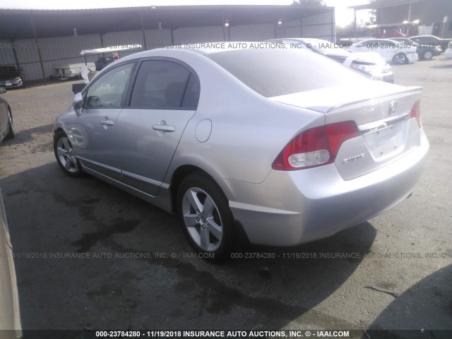 19XFA1F63AE064888 - 2010 HONDA CIVIC SILVER photo 3