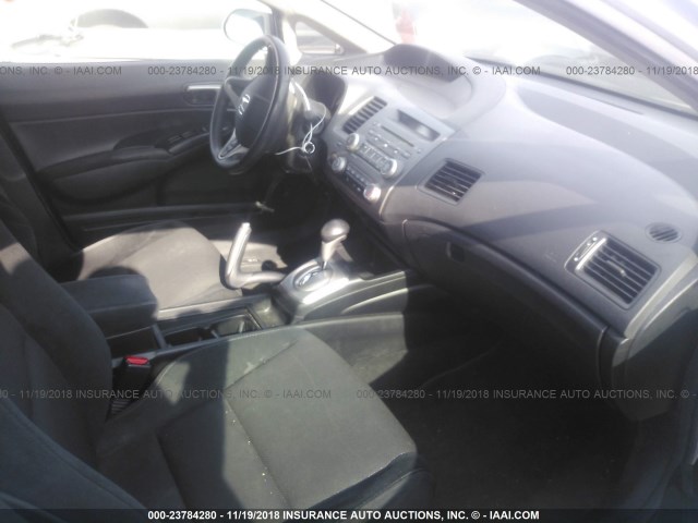 19XFA1F63AE064888 - 2010 HONDA CIVIC SILVER photo 5