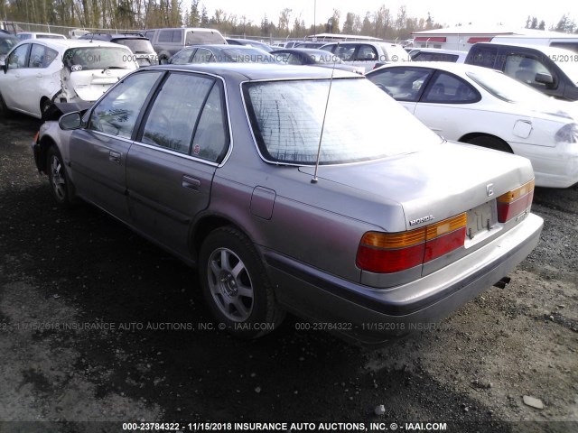 JHMCB7566LC005055 - 1990 HONDA ACCORD EX/EX-R GRAY photo 3