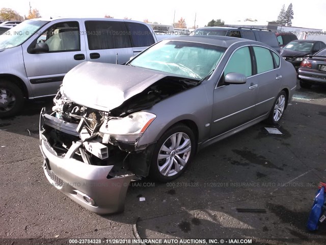 JNKCY01EX9M801247 - 2009 INFINITI M35 SPORT GRAY photo 2