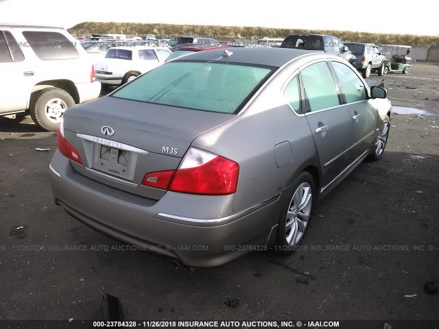 JNKCY01EX9M801247 - 2009 INFINITI M35 SPORT GRAY photo 4