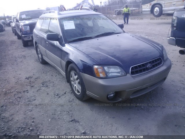 4S3BH675437660916 - 2003 SUBARU LEGACY OUTBACK AWP 蓝色 照片 1