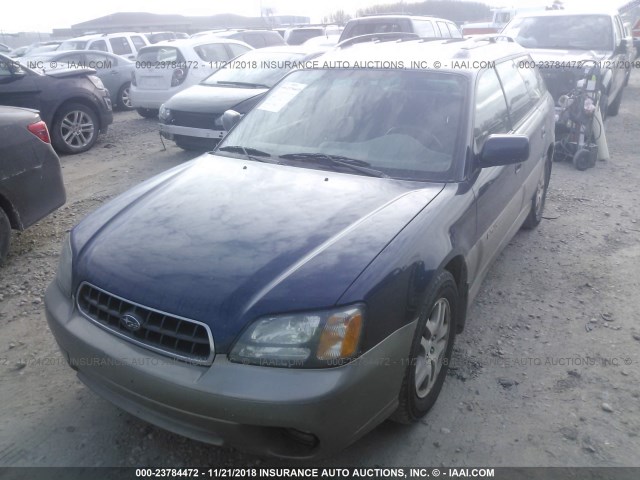 4S3BH675437660916 - 2003 SUBARU LEGACY OUTBACK AWP 蓝色 照片 2