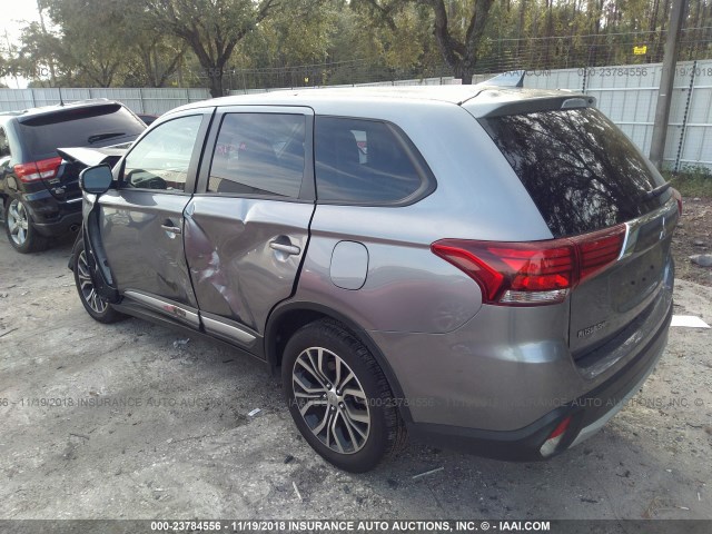 JA4AZ3A35JZ051957 - 2018 MITSUBISHI OUTLANDER SE/SEL GRAY photo 3