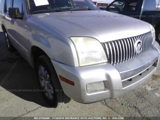 4M2EU38847UJ13422 - 2007 MERCURY MOUNTAINEER PREMIER SILVER photo 6