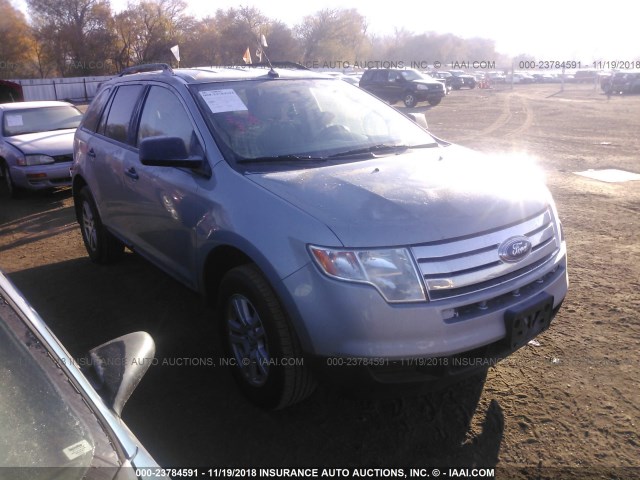 2FMDK46C17BB09673 - 2007 FORD EDGE SE GRAY photo 1