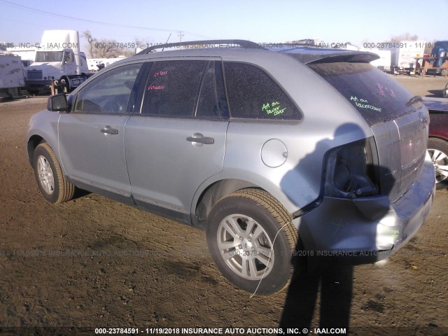 2FMDK46C17BB09673 - 2007 FORD EDGE SE GRAY photo 3