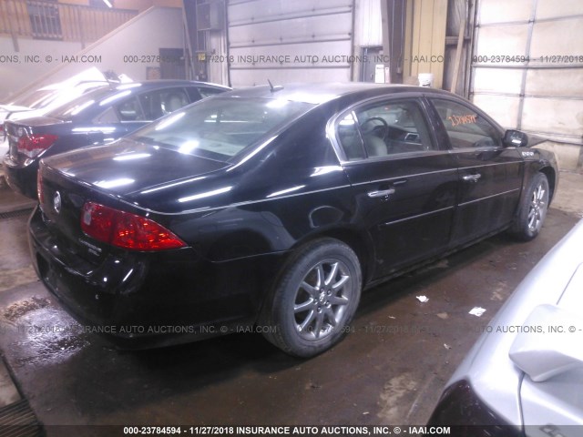 1G4HD57248U129046 - 2008 BUICK LUCERNE CXL BLACK photo 4