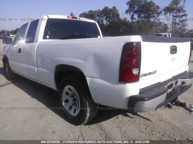 1GCEC19V57Z205448 - 2007 CHEVROLET SILVERADO C1500 CLASSIC WHITE photo 6