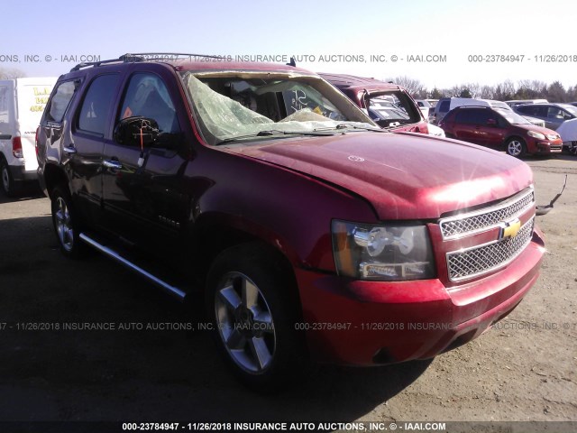 1GNSCAE04DR232155 - 2013 CHEVROLET TAHOE C1500  LS MAROON photo 1