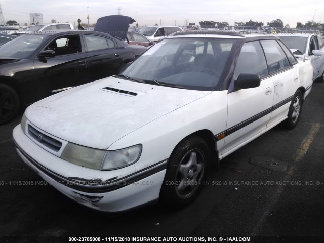 JF1BC673XRH600287 - 1994 SUBARU LEGACY SPORT WHITE photo 2