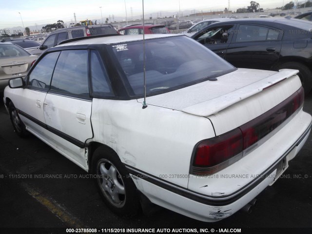 JF1BC673XRH600287 - 1994 SUBARU LEGACY SPORT WHITE photo 3