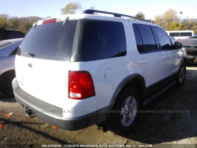 1FMZU63K74ZA01347 - 2004 FORD EXPLORER XLT/XLT SPORT/NBX WHITE photo 4