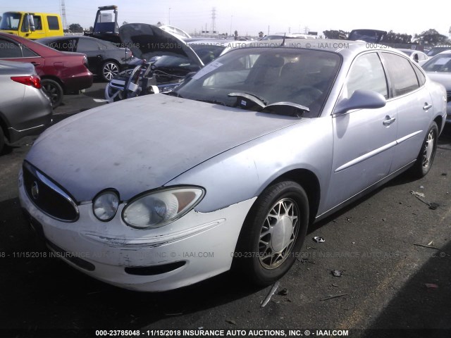 2G4WC532651270224 - 2005 BUICK LACROSSE CX SILVER photo 2