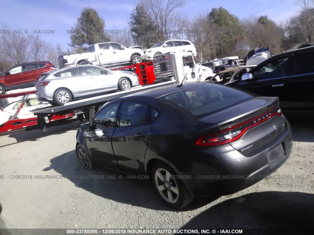 1C3CDFBB9FD320376 - 2015 DODGE DART SXT GRAY photo 3