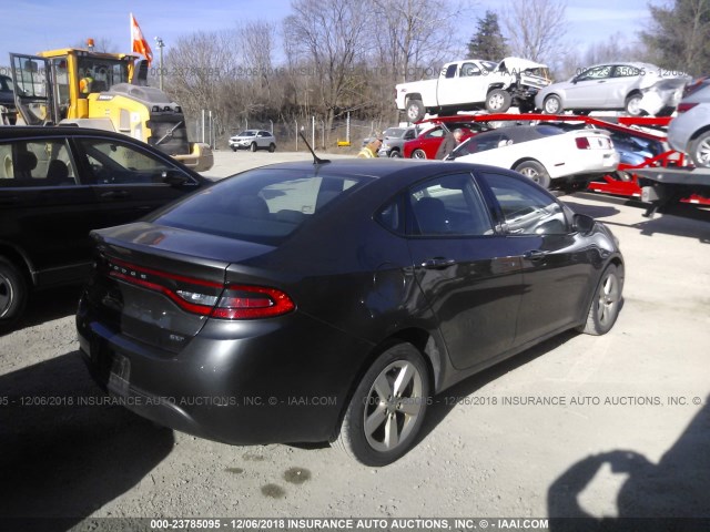 1C3CDFBB9FD320376 - 2015 DODGE DART SXT GRAY photo 4