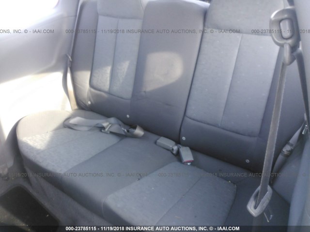 KMHCG35C94U308372 - 2004 HYUNDAI ACCENT GL GRAY photo 8