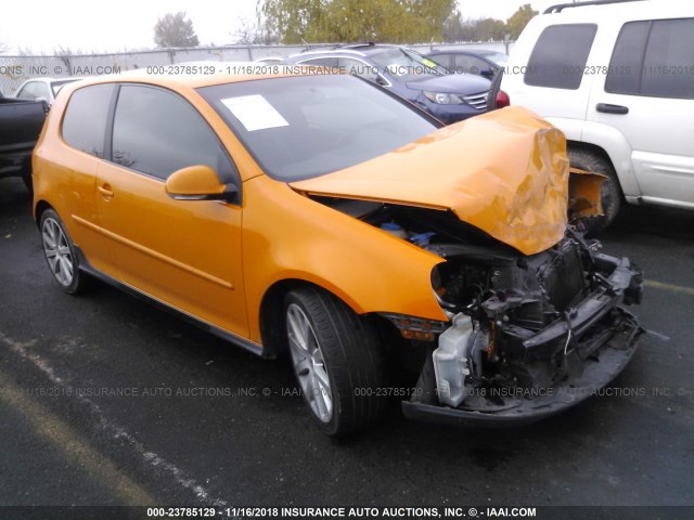 WVWFV71K37W160241 - 2007 VOLKSWAGEN NEW GTI FAHRENHEIT ORANGE photo 1