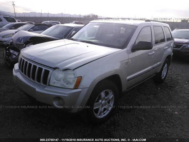 1J8GR48K47C596118 - 2007 JEEP GRAND CHEROKEE LAREDO/COLUMBIA/FREEDOM TAN photo 2