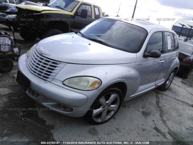 3C8FY78G93T612202 - 2003 CHRYSLER PT CRUISER GT SILVER photo 2