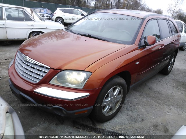 2A4GM68416R684496 - 2006 CHRYSLER PACIFICA TOURING ORANGE photo 2