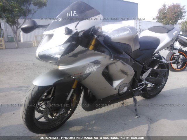 JKBZXJC185A011929 - 2005 KAWASAKI ZX636 C1 GRAY photo 2