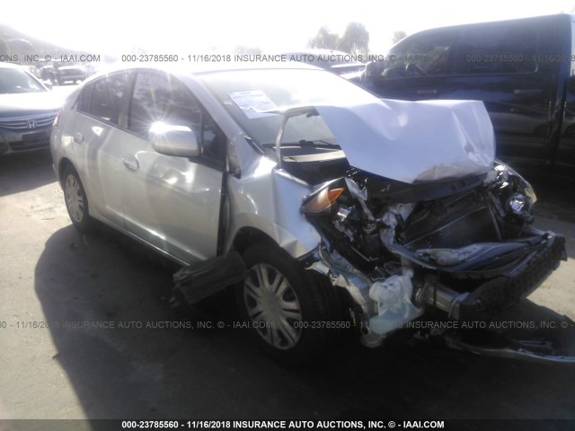 JHMZE2H54AS011642 - 2010 HONDA INSIGHT LX SILVER photo 1