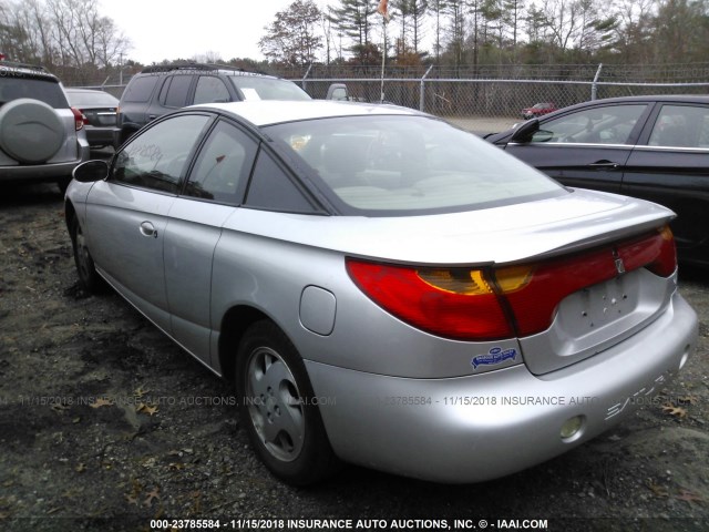 1G8ZY12752Z266865 - 2002 SATURN SC2 SILVER photo 3