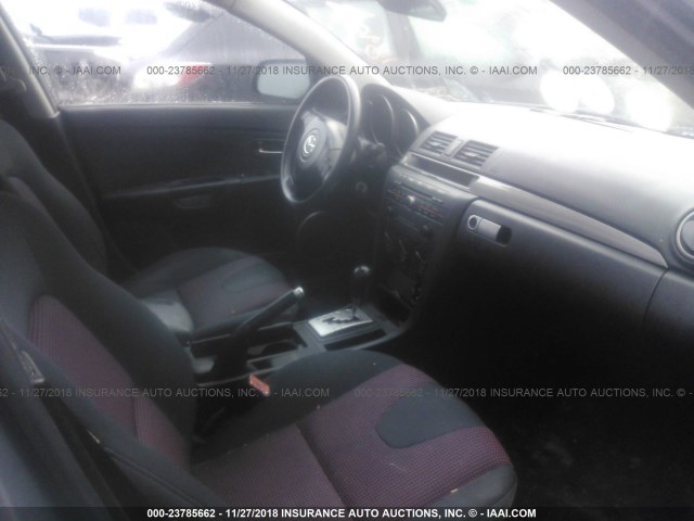 JM1BK323351220505 - 2005 MAZDA 3 S SILVER photo 5