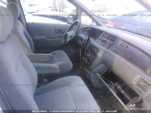 JHMRA3869WC012426 - 1998 HONDA ODYSSEY LX/EX WHITE photo 5