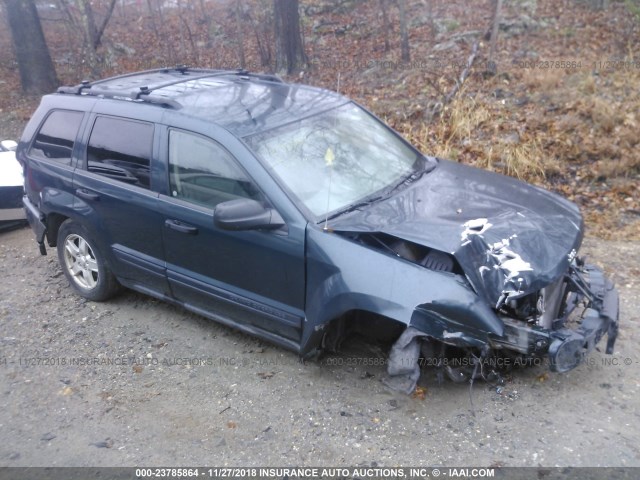 1J4HR48N05C560004 - 2005 JEEP GRAND CHEROKEE LAREDO/COLUMBIA/FREEDOM GREEN photo 1