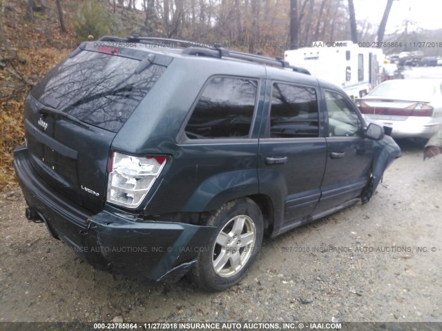 1J4HR48N05C560004 - 2005 JEEP GRAND CHEROKEE LAREDO/COLUMBIA/FREEDOM GREEN photo 4