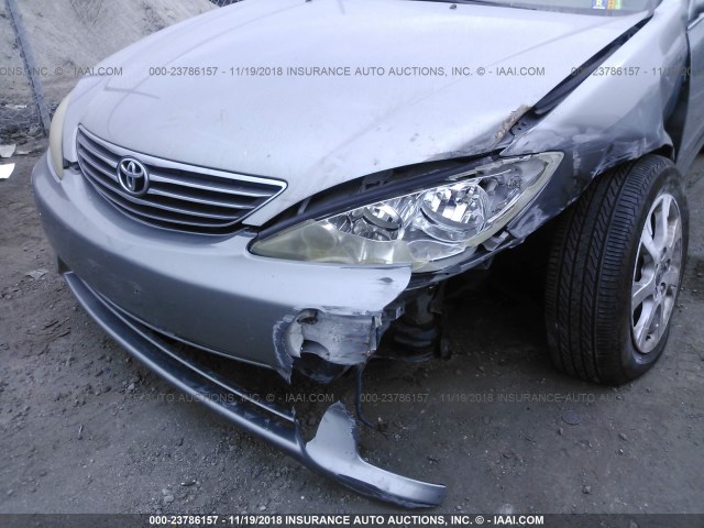 JTDBF32K950164765 - 2005 TOYOTA CAMRY LE/XLE/SE GRAY photo 6