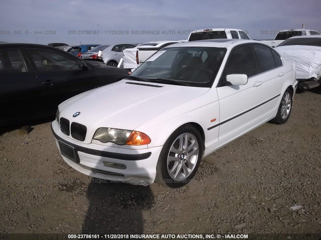 WBAAV53461FK46869 - 2001 BMW 330 I WHITE photo 2