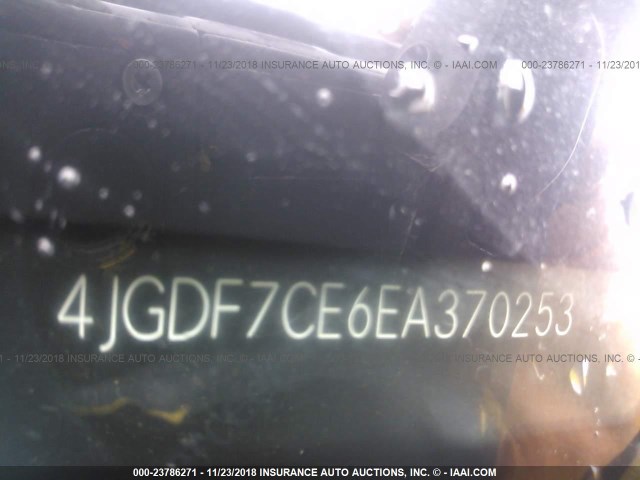 4JGDF7CE6EA370253 - 2014 MERCEDES-BENZ GL 450 4MATIC WHITE photo 9