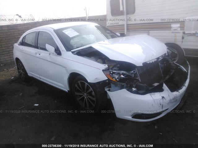 1C3CCBBB8DN584644 - 2013 CHRYSLER 200 TOURING WHITE photo 1