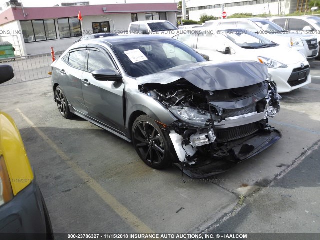 SHHFK7H44HU229457 - 2017 HONDA CIVIC SPORT 灰色 照片 1