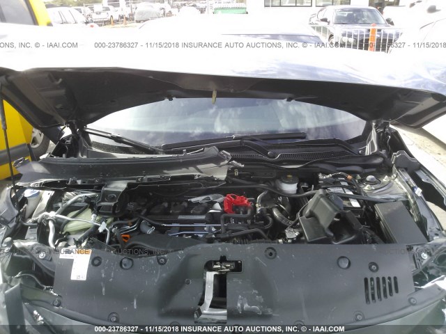 SHHFK7H44HU229457 - 2017 HONDA CIVIC SPORT GRAY photo 10