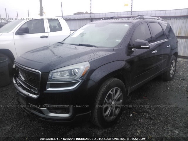 1GKKRRKD4DJ174466 - 2013 GMC ACADIA SLT-1 BLACK photo 2