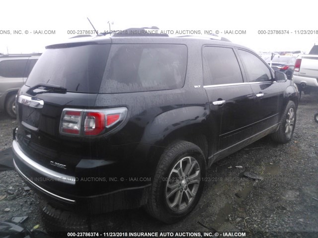 1GKKRRKD4DJ174466 - 2013 GMC ACADIA SLT-1 BLACK photo 4