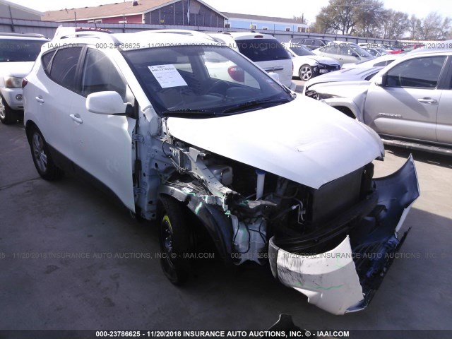 KM8JU3AC5AU017689 - 2010 HYUNDAI TUCSON GLS/LIMITED 白色 照片 1