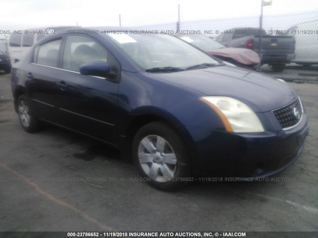 3N1AB61E28L629868 - 2008 NISSAN SENTRA 2.0/2.0S/2.0SL BLUE photo 1