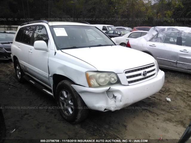 JTEGF21A920054105 - 2002 TOYOTA HIGHLANDER LIMITED WHITE photo 6